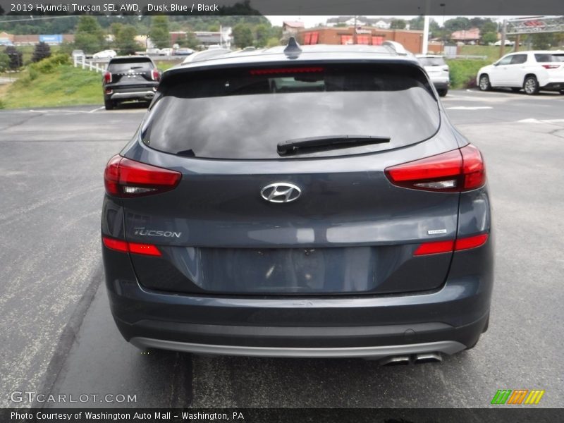 Dusk Blue / Black 2019 Hyundai Tucson SEL AWD