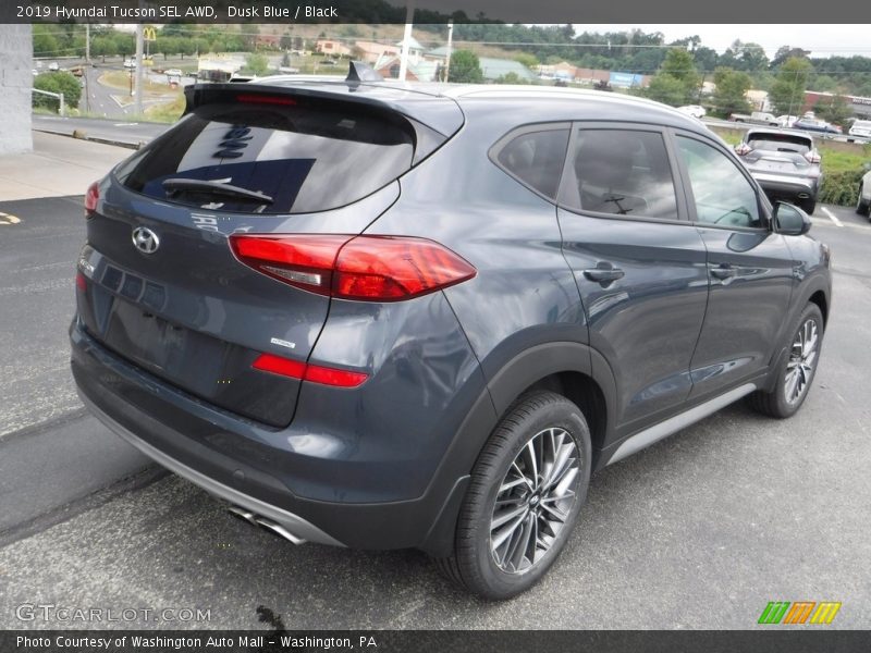 Dusk Blue / Black 2019 Hyundai Tucson SEL AWD