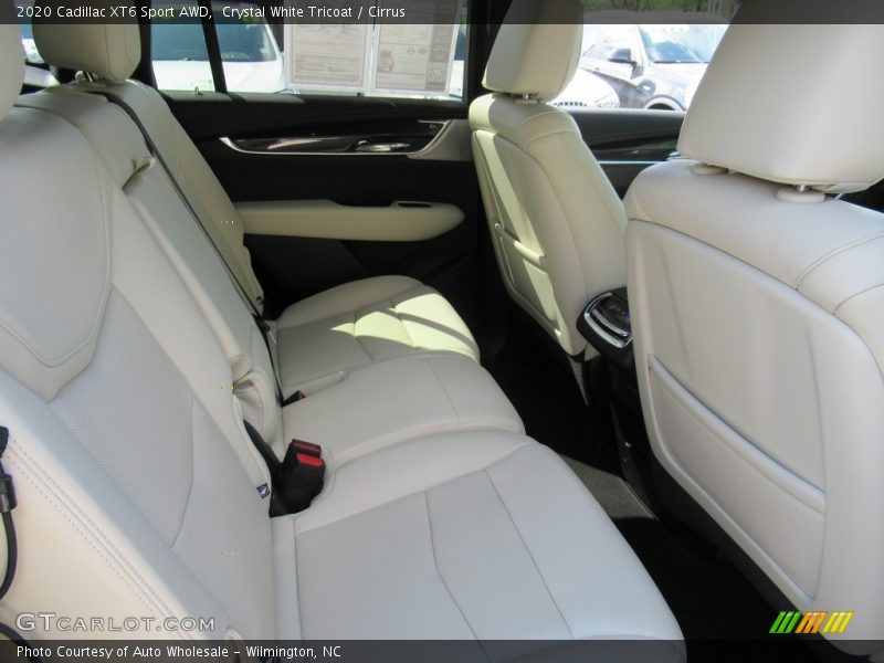 Crystal White Tricoat / Cirrus 2020 Cadillac XT6 Sport AWD