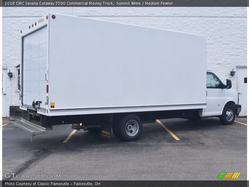  2018 Savana Cutaway 3500 Commercial Moving Truck Summit White