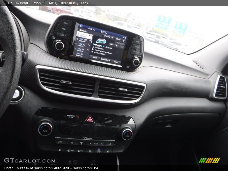 Dusk Blue / Black 2019 Hyundai Tucson SEL AWD