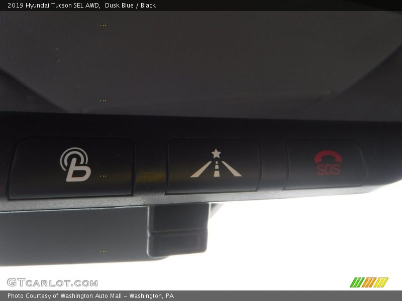 Dusk Blue / Black 2019 Hyundai Tucson SEL AWD