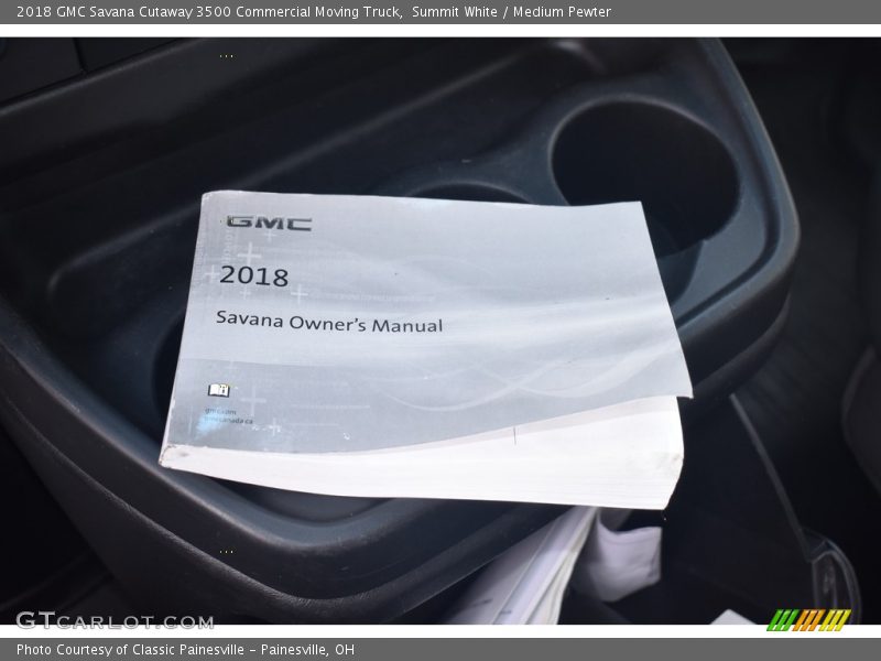 Books/Manuals of 2018 Savana Cutaway 3500 Commercial Moving Truck