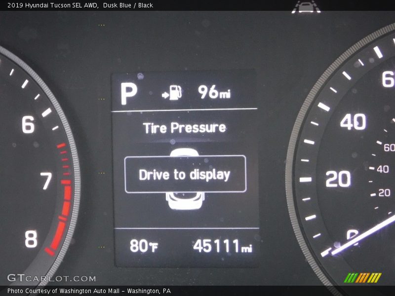 Dusk Blue / Black 2019 Hyundai Tucson SEL AWD
