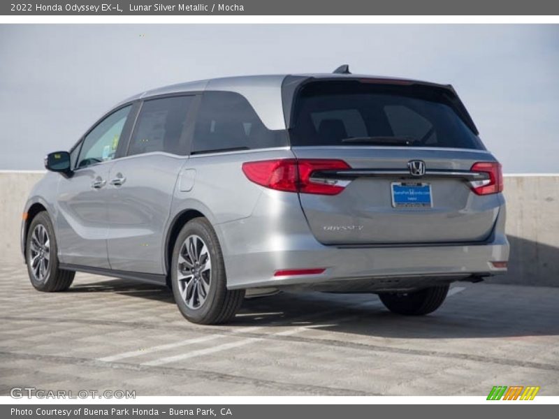 Lunar Silver Metallic / Mocha 2022 Honda Odyssey EX-L