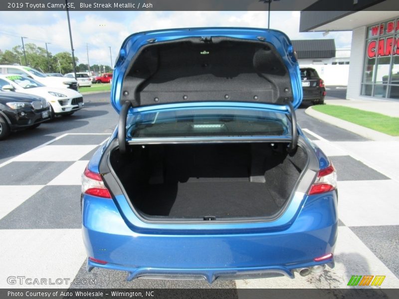 Blue Streak Metallic / Ash 2019 Toyota Camry SE