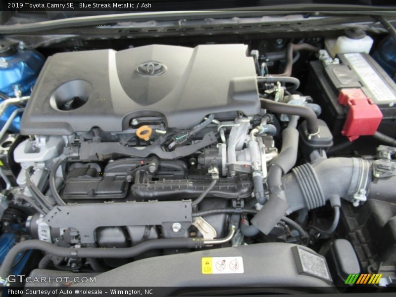 Blue Streak Metallic / Ash 2019 Toyota Camry SE