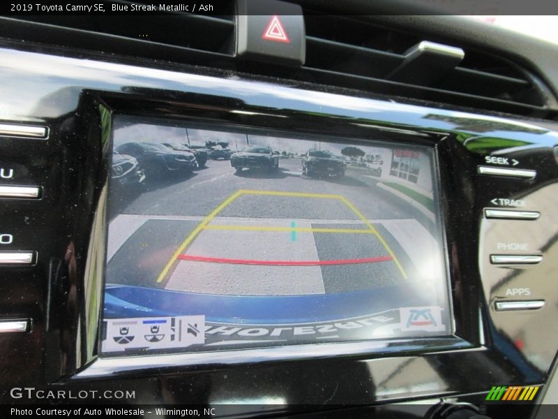 Blue Streak Metallic / Ash 2019 Toyota Camry SE