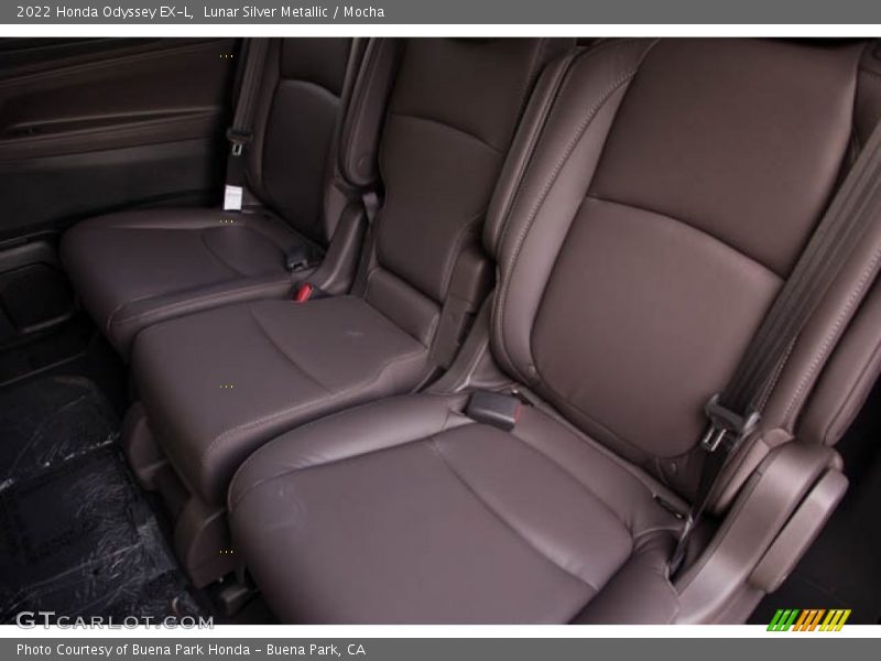 Rear Seat of 2022 Odyssey EX-L
