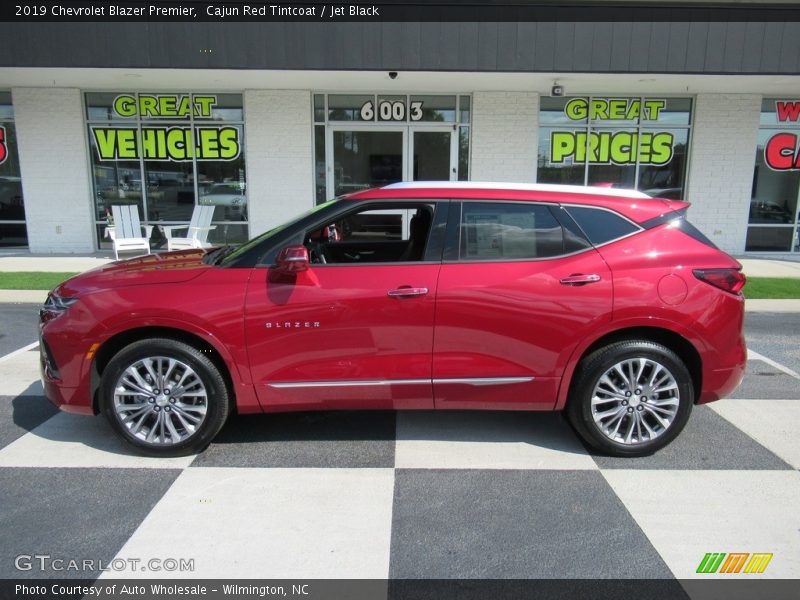 Cajun Red Tintcoat / Jet Black 2019 Chevrolet Blazer Premier