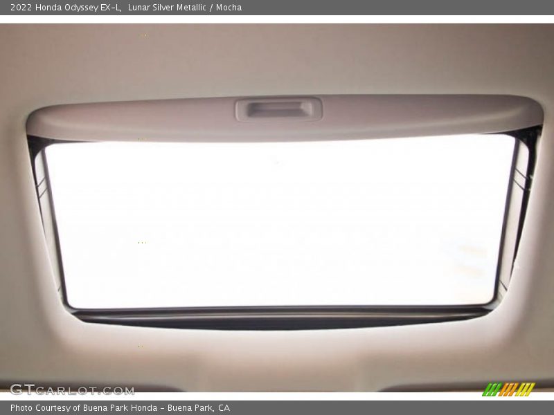 Sunroof of 2022 Odyssey EX-L