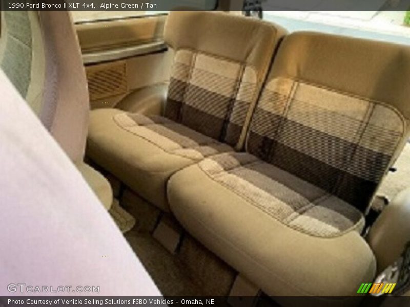 Alpine Green / Tan 1990 Ford Bronco II XLT 4x4