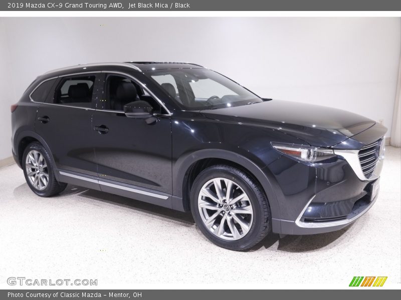 Jet Black Mica / Black 2019 Mazda CX-9 Grand Touring AWD