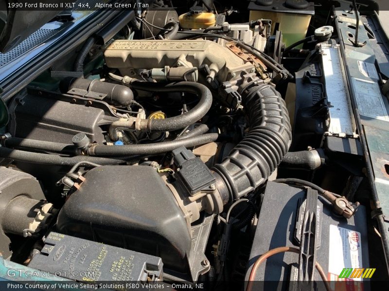  1990 Bronco II XLT 4x4 Engine - 2.9 Liter OHV 12-Valve V6