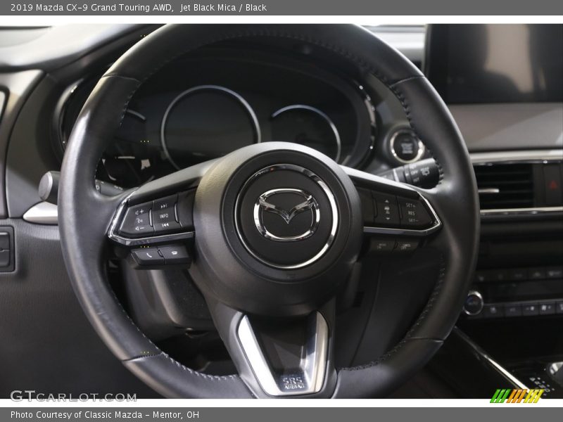 Jet Black Mica / Black 2019 Mazda CX-9 Grand Touring AWD