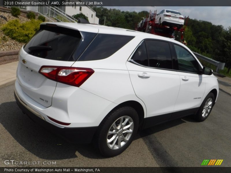 Summit White / Jet Black 2018 Chevrolet Equinox LT AWD