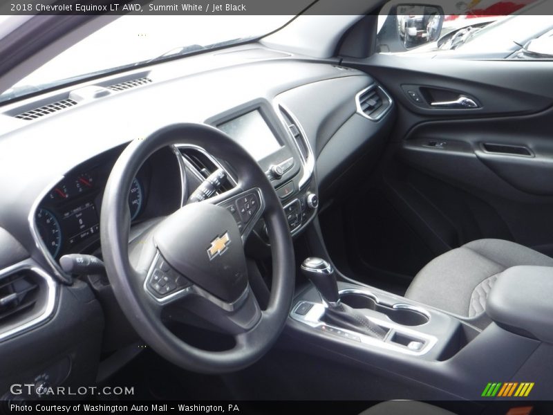 Summit White / Jet Black 2018 Chevrolet Equinox LT AWD