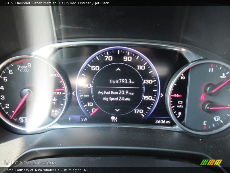 Cajun Red Tintcoat / Jet Black 2019 Chevrolet Blazer Premier