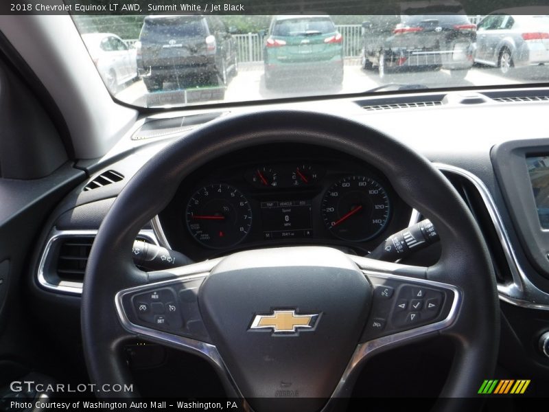 Summit White / Jet Black 2018 Chevrolet Equinox LT AWD