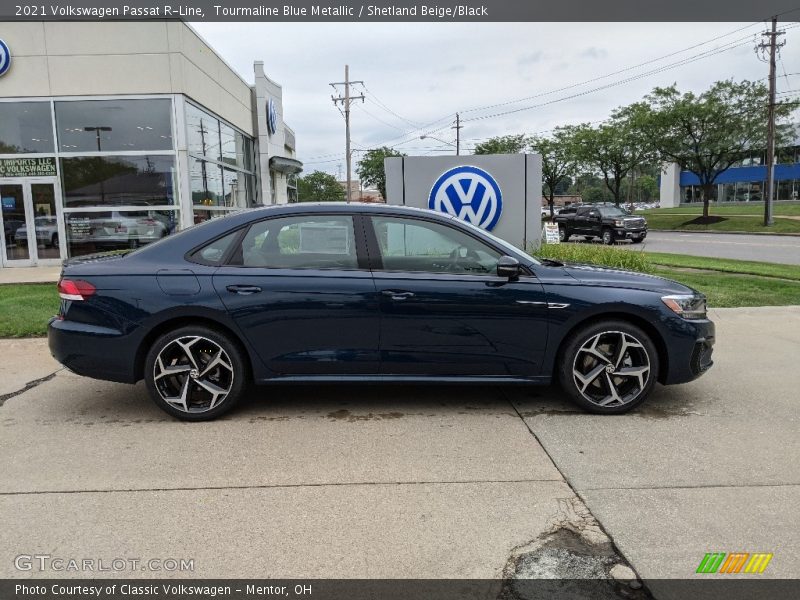  2021 Passat R-Line Tourmaline Blue Metallic