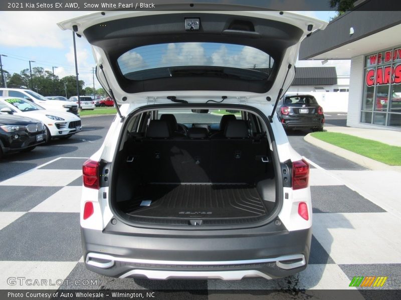 Snow White Pearl / Black 2021 Kia Seltos EX AWD