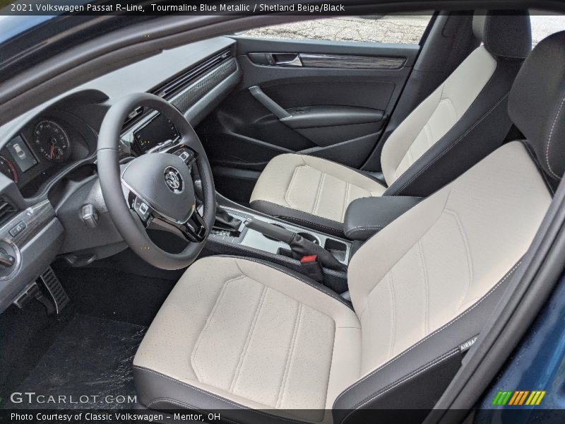  2021 Passat R-Line Shetland Beige/Black Interior