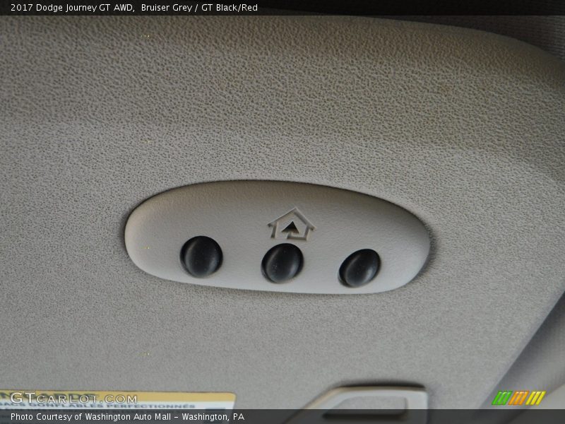 Bruiser Grey / GT Black/Red 2017 Dodge Journey GT AWD