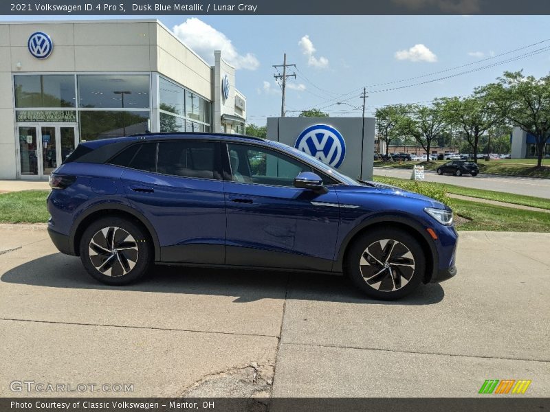  2021 ID.4 Pro S Dusk Blue Metallic