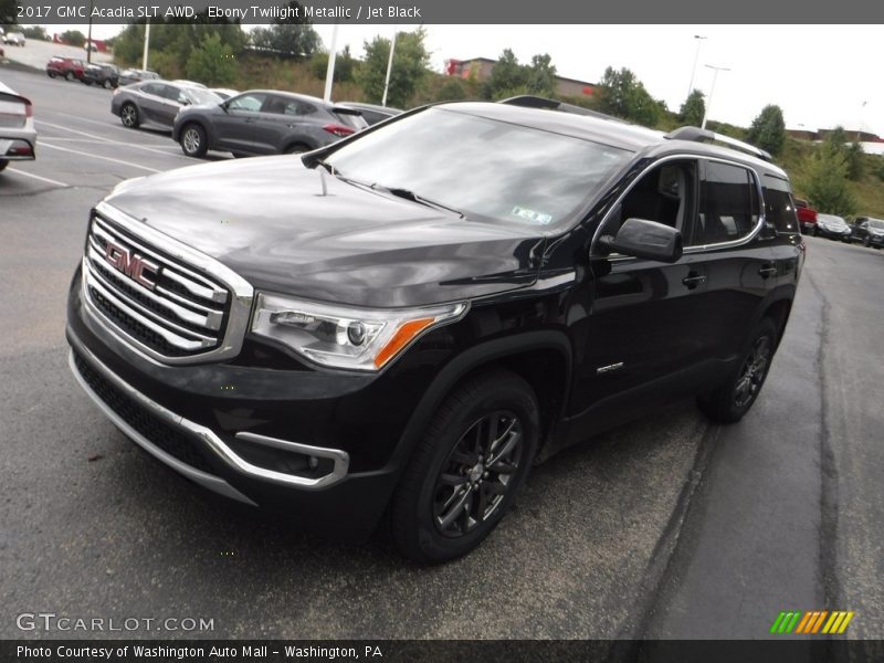 Ebony Twilight Metallic / Jet Black 2017 GMC Acadia SLT AWD