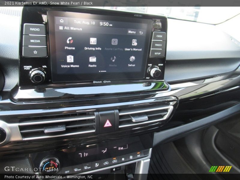 Snow White Pearl / Black 2021 Kia Seltos EX AWD
