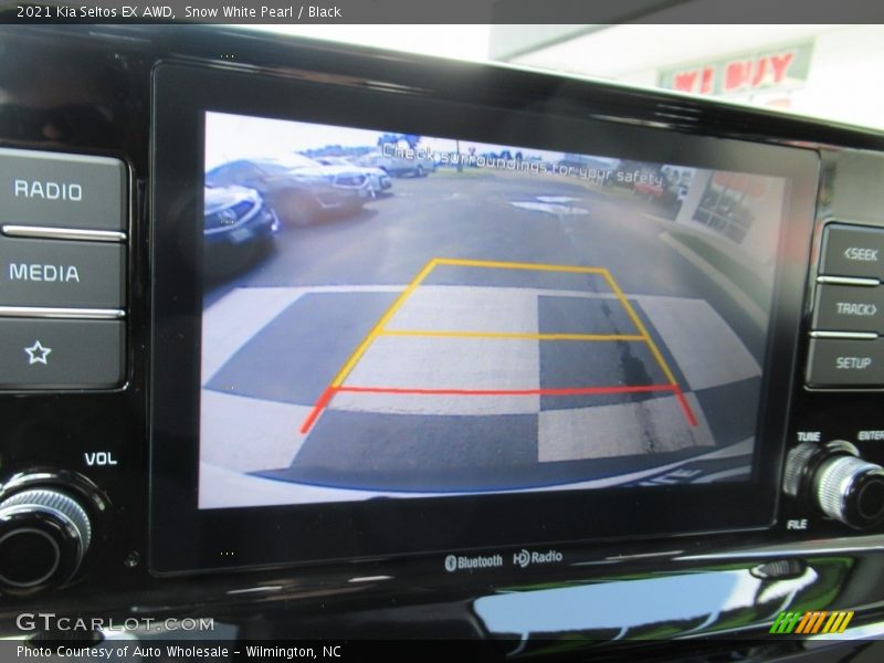 Snow White Pearl / Black 2021 Kia Seltos EX AWD