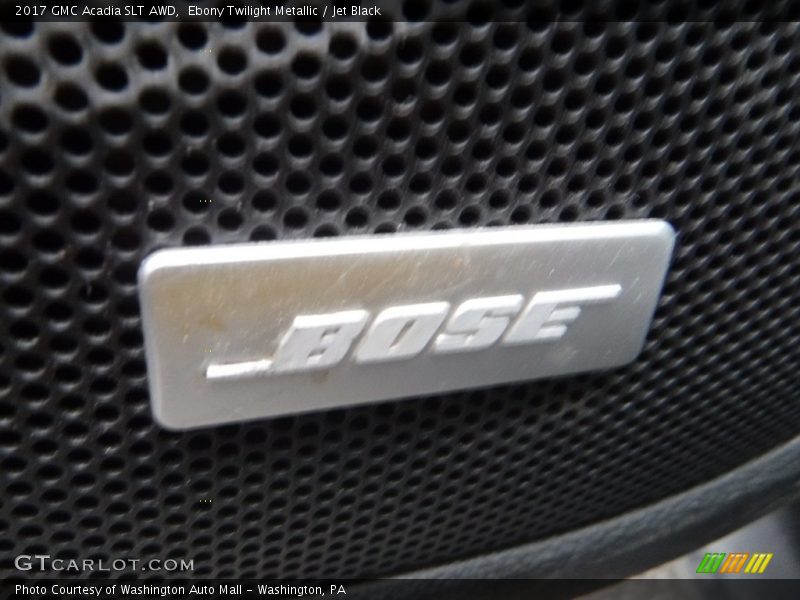 Ebony Twilight Metallic / Jet Black 2017 GMC Acadia SLT AWD