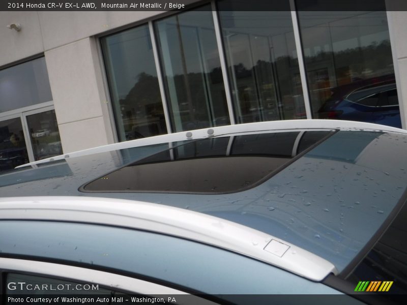 Mountain Air Metallic / Beige 2014 Honda CR-V EX-L AWD