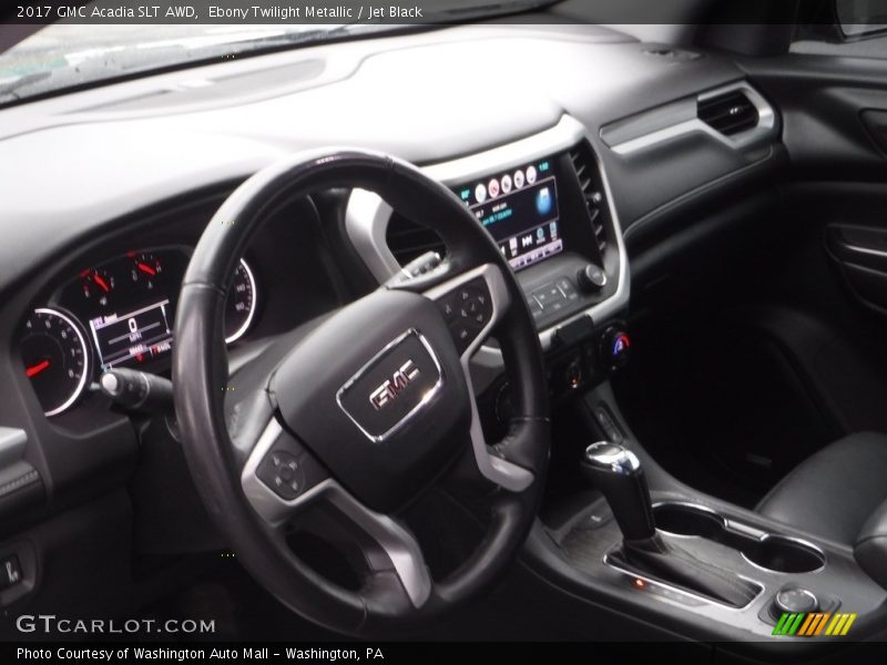 Ebony Twilight Metallic / Jet Black 2017 GMC Acadia SLT AWD