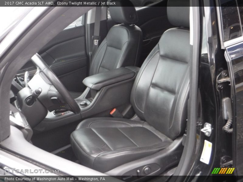 Ebony Twilight Metallic / Jet Black 2017 GMC Acadia SLT AWD