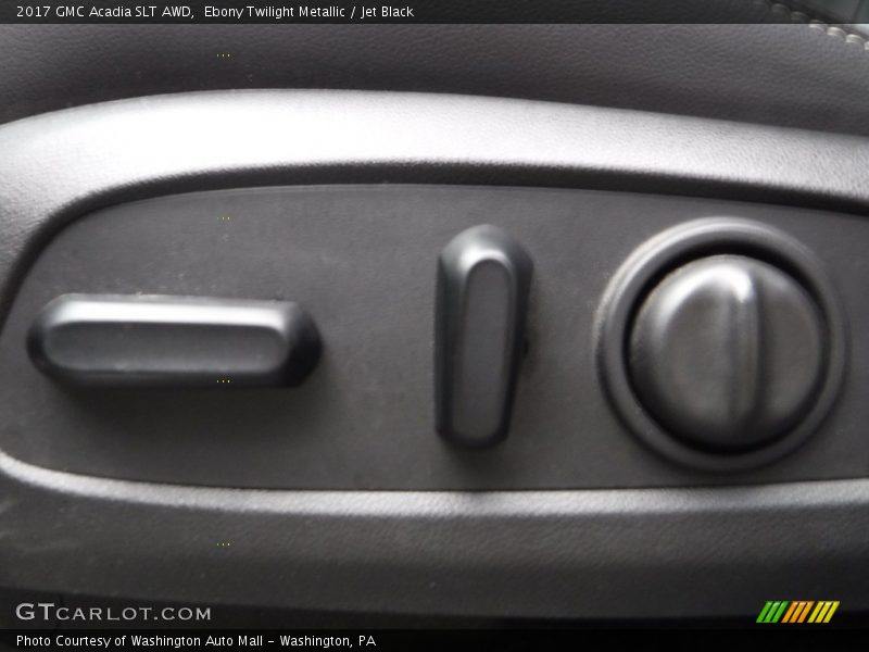 Ebony Twilight Metallic / Jet Black 2017 GMC Acadia SLT AWD
