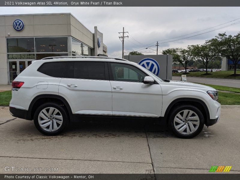  2021 Atlas SEL 4Motion Oryx White Pearl