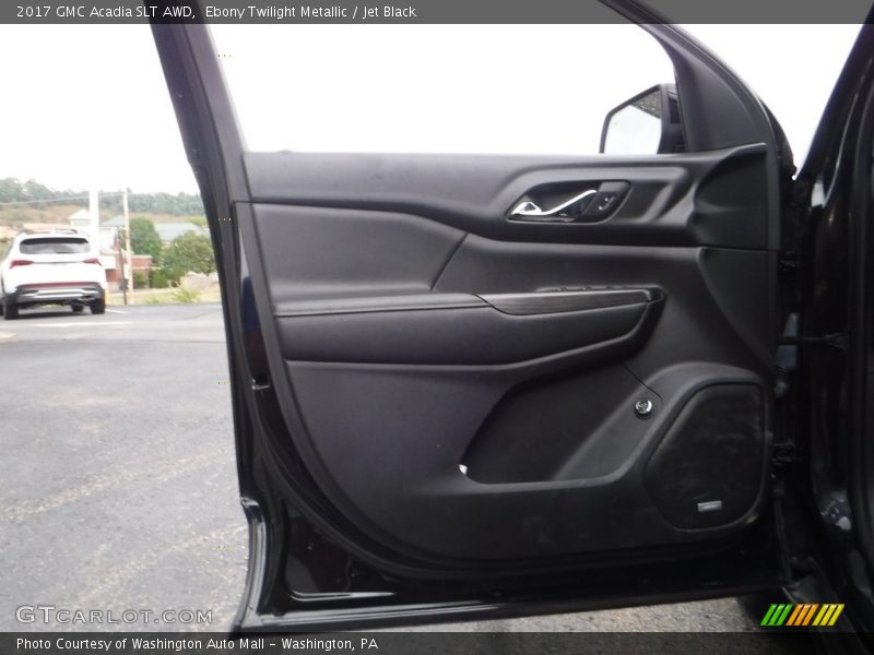 Ebony Twilight Metallic / Jet Black 2017 GMC Acadia SLT AWD