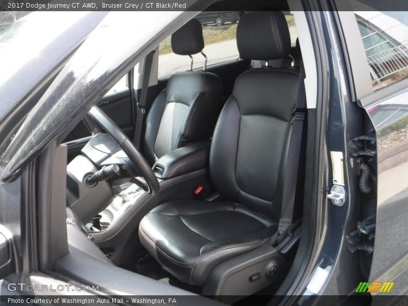 Bruiser Grey / GT Black/Red 2017 Dodge Journey GT AWD