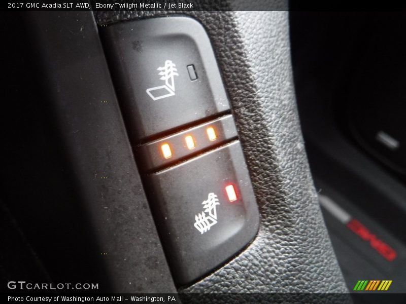 Ebony Twilight Metallic / Jet Black 2017 GMC Acadia SLT AWD