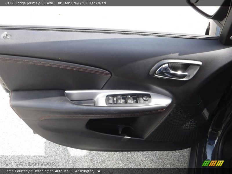Bruiser Grey / GT Black/Red 2017 Dodge Journey GT AWD