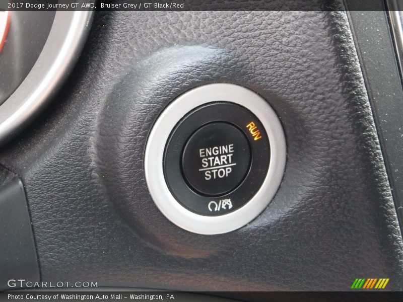 Bruiser Grey / GT Black/Red 2017 Dodge Journey GT AWD