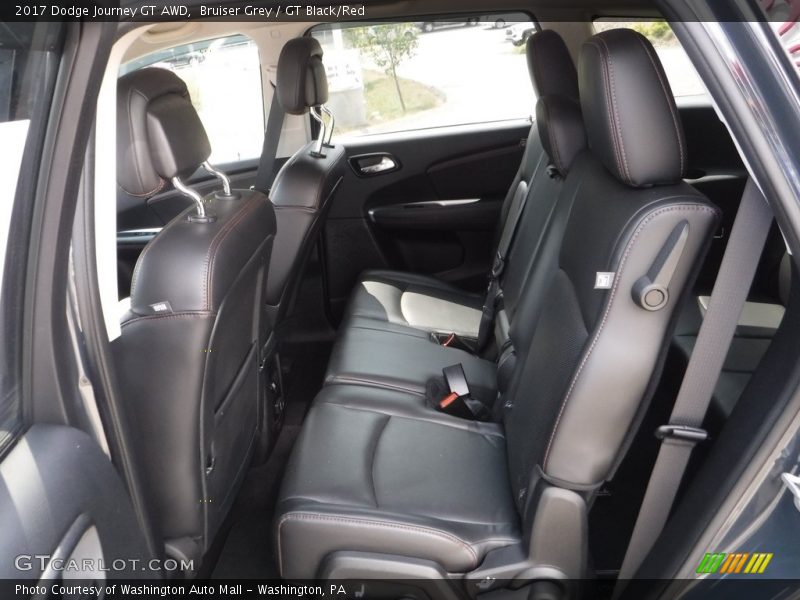 Bruiser Grey / GT Black/Red 2017 Dodge Journey GT AWD