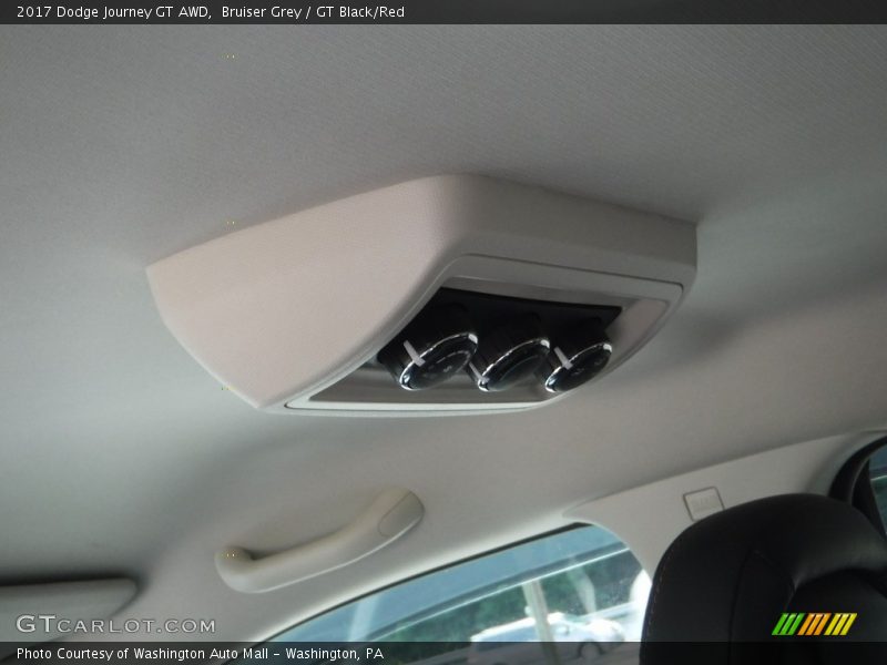 Bruiser Grey / GT Black/Red 2017 Dodge Journey GT AWD