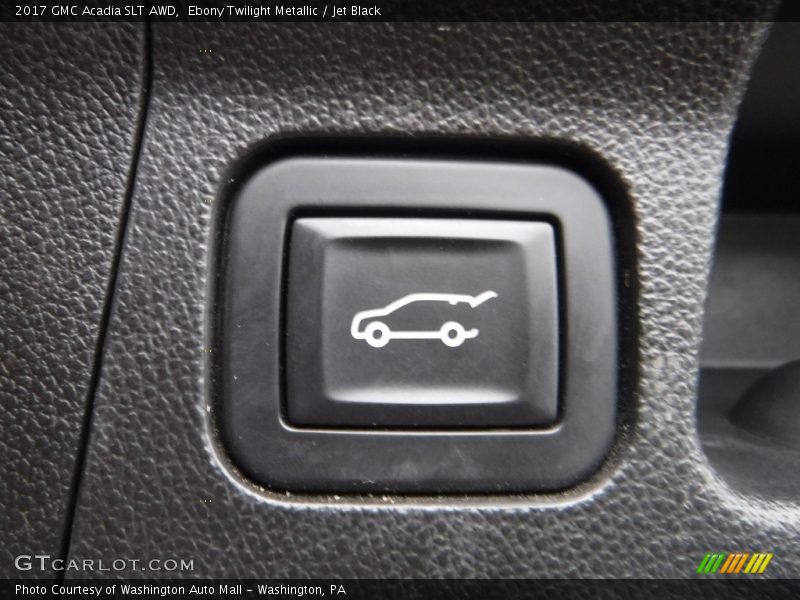Ebony Twilight Metallic / Jet Black 2017 GMC Acadia SLT AWD