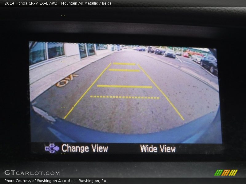 Mountain Air Metallic / Beige 2014 Honda CR-V EX-L AWD