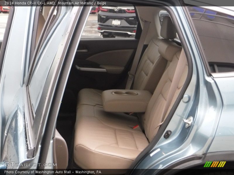 Mountain Air Metallic / Beige 2014 Honda CR-V EX-L AWD