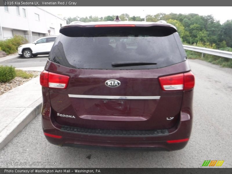 Venetian Red / Gray 2016 Kia Sedona LX