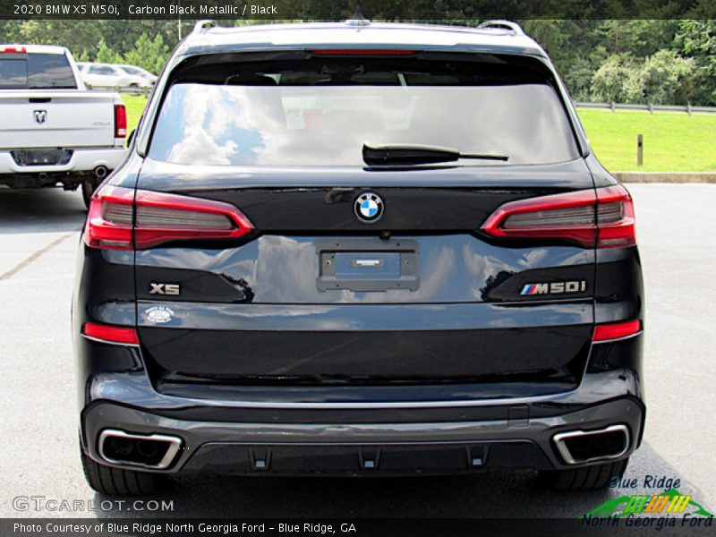 Carbon Black Metallic / Black 2020 BMW X5 M50i