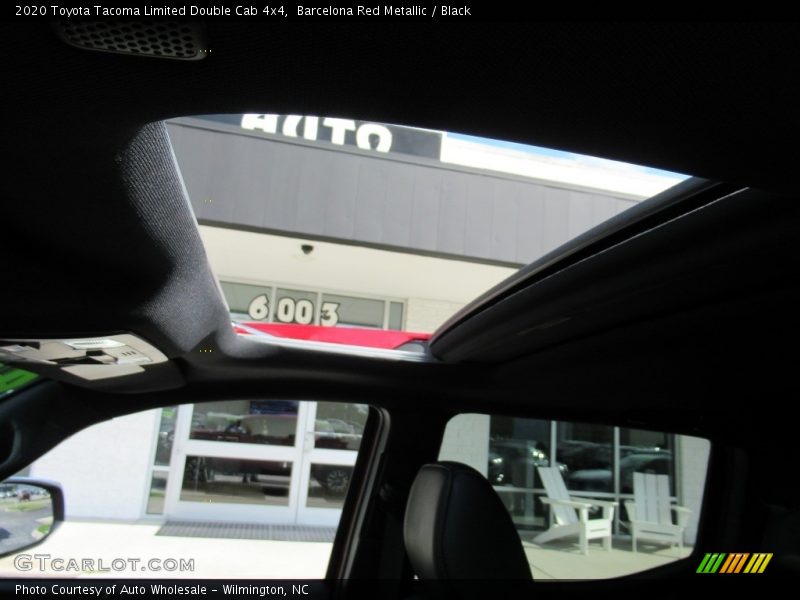 Barcelona Red Metallic / Black 2020 Toyota Tacoma Limited Double Cab 4x4